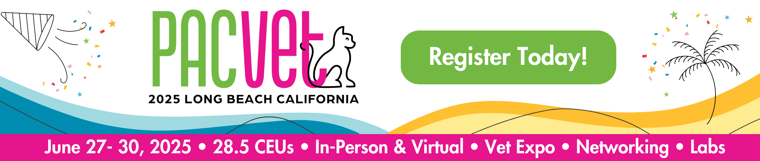 Pacific Veterinary Conference 2025 Long Beach, CA Register Now