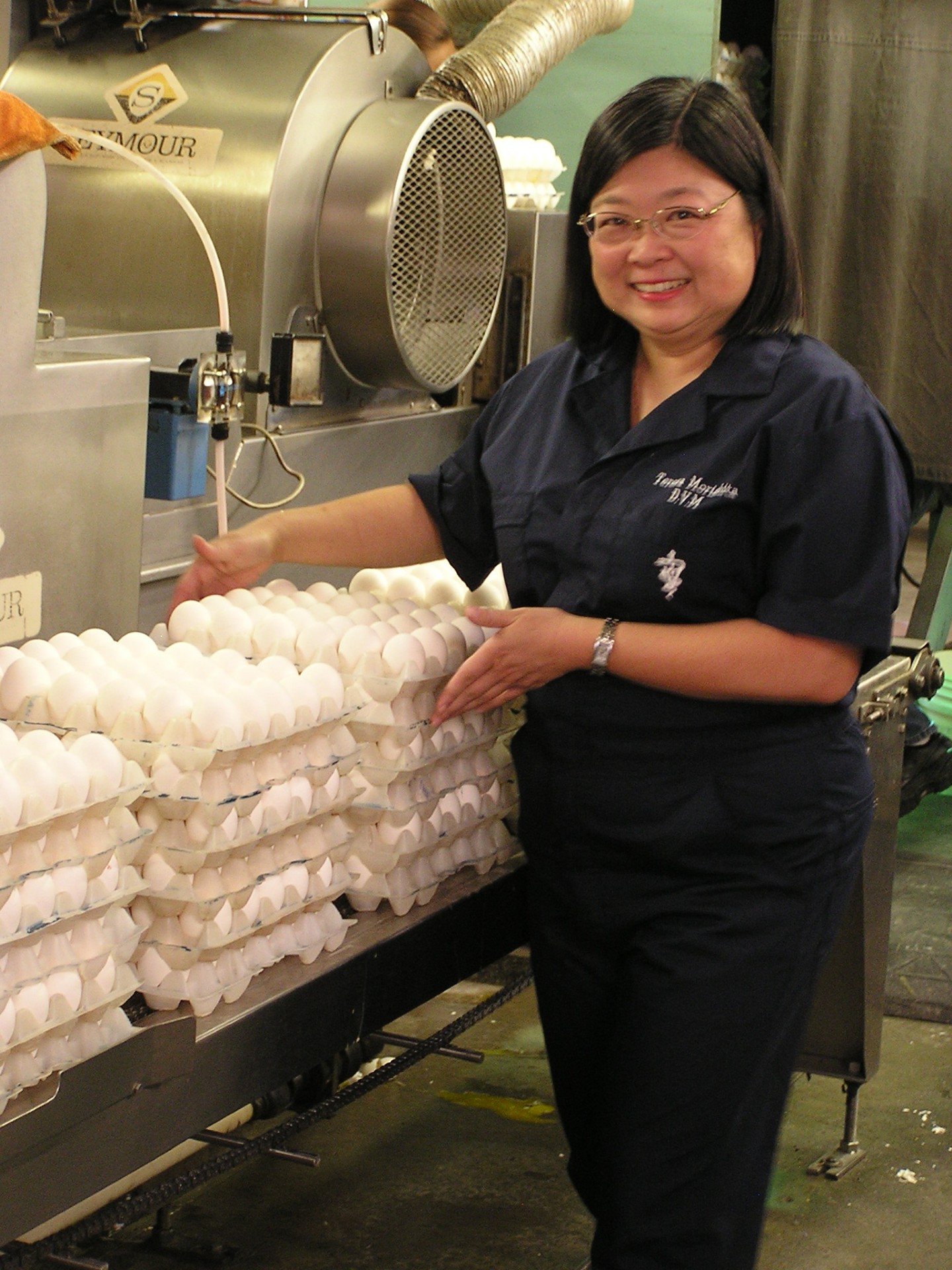Dr. Teresa Morishita and Eggs