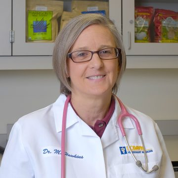 Dr. Michelle Hawkins at the University of California School of Veterinary Medicine.

Photo by Don Preisler/UCDavis
© 2015 UC Regents